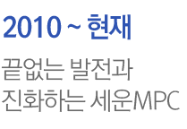 2001~현재 끝없는 발전과 진화하는 세운MPC